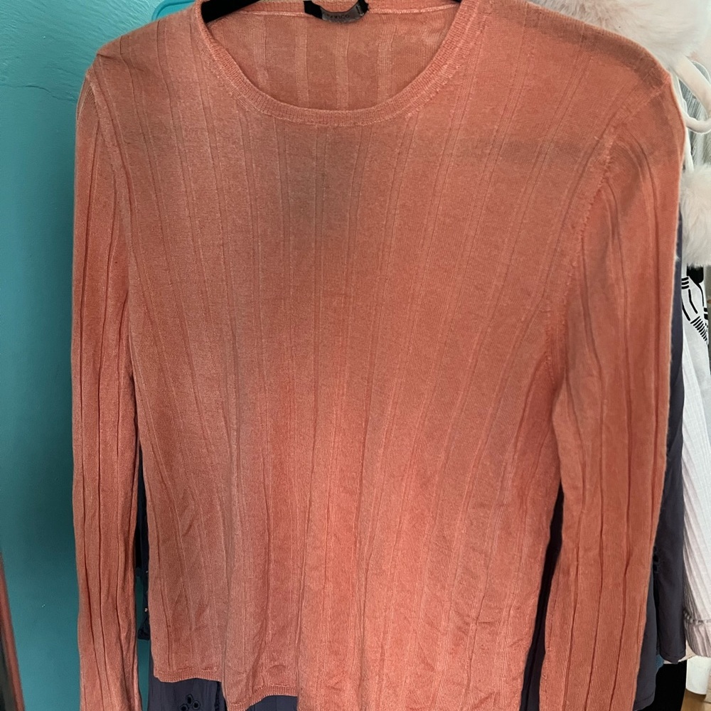 Marico cashmere and silk top. Soft and comfortable.